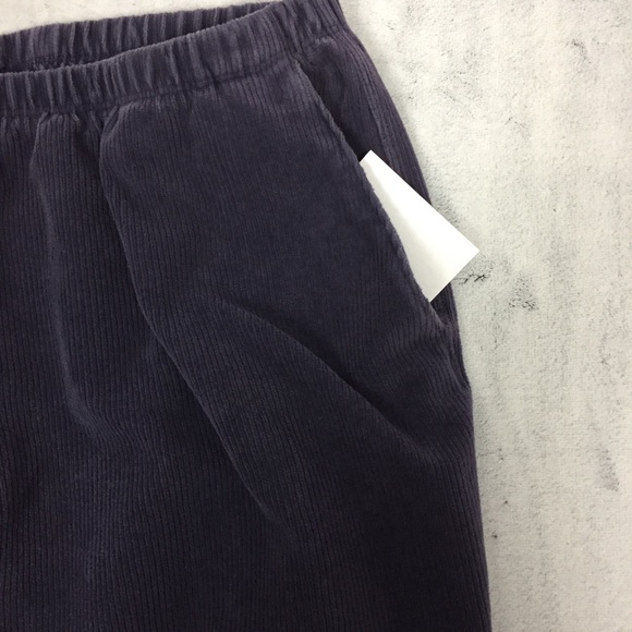 Lands End Purple Corduroy Pants Women's 14-16 - Picture 7 of 10